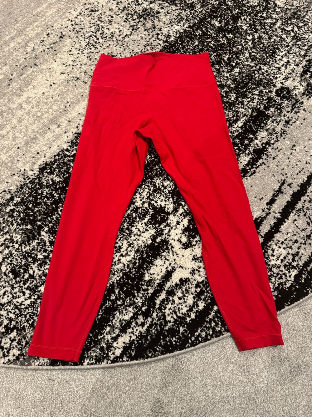Lululemon athletica Red High-Rise align Performance Leggings